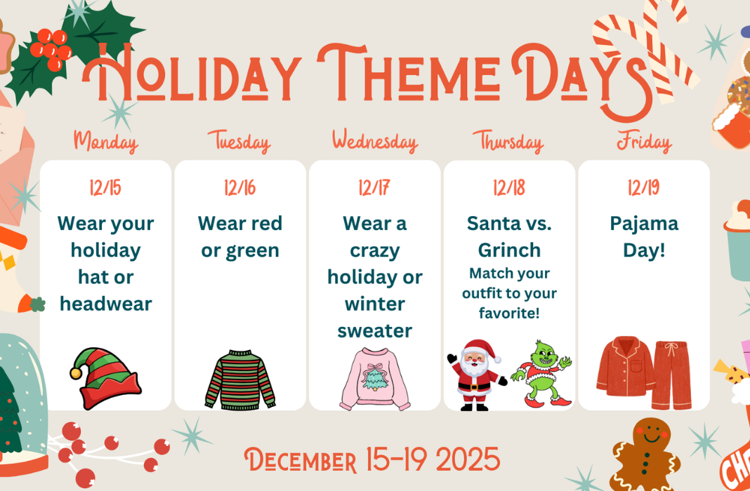  December theme days